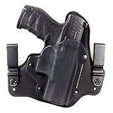 Sig Sauer P938 Right-handed IWB Hybrid Holster with Adjustable Retention, Black Arch Holsters ACE-1
