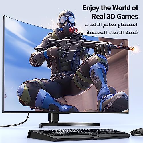 UGREEN 0.5M HDMI Cable 4K HDMI 2.0 18Gbps High-Speed 4K@60Hz Video Wire Ultra HD 3D 4K Cord Braided Compatible with MacBook Pro UHD TV Nintendo Switch Xbox Playstation PS5/4 PC Laptop