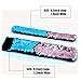 Mermaid Bracelet - 2 Color Reversible Sequin Bracelets - Magic Party Supplies Favors Slap Bracelet for Women, Girls and Kids.