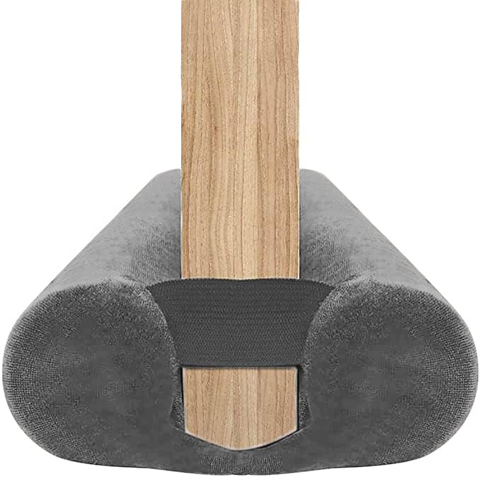 Draft Stoppers - BKSAI Door Draft Stopper for Doors No Adhesive Draught Excluder Under Door Wind Blocker for Bottom of Door,Reduce Noise Draught Excluder Sweep Sound Proof (Grey, 27-35