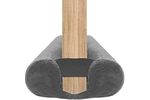 BKSAI Door Draft Stopper for Doors 29-35" No Adhesive Draft Stopper for Bottom of Door Draught Excluder Under Door Wind Blocker Reduce Noise Draught Excluder Sweep Sound Proof(Grey)