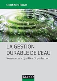 La  gestion durable de l'eau