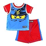 Lego Ninjago Boys Poly Shorts Pajamas