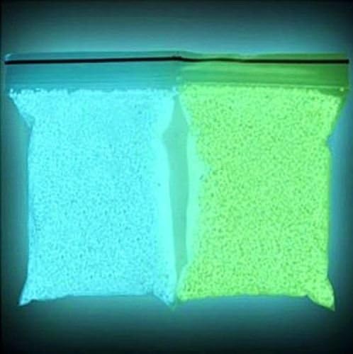 New 3.5Oz Glow in the dark Coarse Sand 1-3 mm for FISH TANK AQUARIUM Ornament DIY no.49