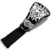 Crtystal Leather Skull Head Embroidery Style Golf Club Headcover Set Protector (3pcs/Set Black Cover)