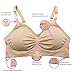 Aluck Hands-Free Breastpump Bra Breast Pump Nursing Pumping Breastfeeding Bra -Large