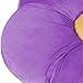 Best Choice Products Kids Large Flower Floor Pillow For Bedroom, Reading Nook, Play Area- Purple/Yellow