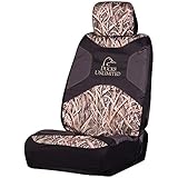Ducks Unlimited Camo Seat Cover | Low Back | Shadow Grass Blades | Single, Shadow Grass Blades, Single