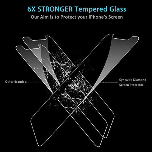Syncwire Screen Protector for iPhone 11, iPhone XR (3Pack), Anti