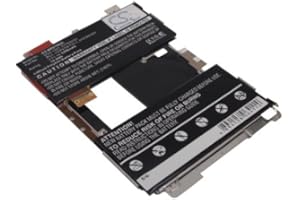 XUNNENG Replacement Battery Part No.1ICP4/58/116-2 for BlackBerry Playbook, BlackBerry Playbook 16GB, BlackBerry Playbook 32GB, Li-Polymer Tablet Battery