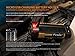 EdisonBright Fenix TK35 Ultimate 2018 Edition 3200 Lumen LED USB Rechargeable Tactical Flashlight/w 2 X Fenix 3500mAh Rechargeable Batteries Battery Carry case Bundle