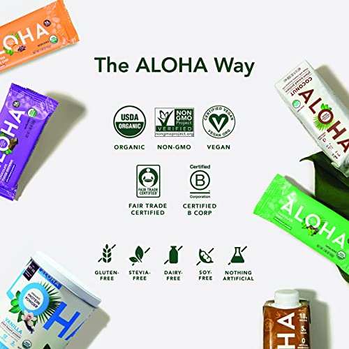 ALOHA Organic Plant Based Coconut Ready to Drink Protein Shake w/MCT