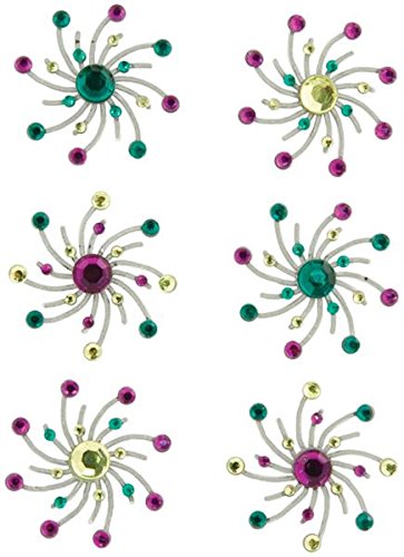 Karen Foster Design, Scrapbooking and Craft Embellishment, Swirl Burst Brads, Sprinkles