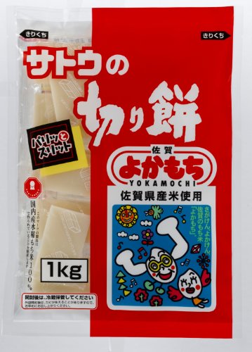 SATO Cut Mochi Yoka Mochi (Rice Cake) 1kg (JAPAN IMPORT)