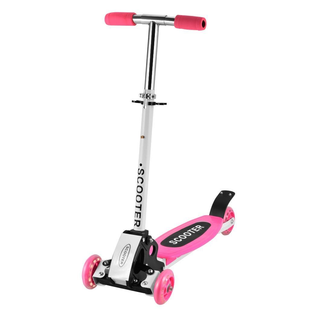 Carsge Kinder Scooter Roller mit Drei Rädern Faltbar Kinderroller Roller für Kinder ab 3 jahren