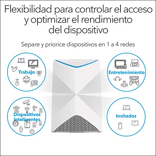 Netgear-Orbi-Pro-SRK60-Sistema-WiFi-Mesh-Kit-de-2-cobertura-de-hasta-350-m2-velocidad-AC3000-tribanda-Blanco