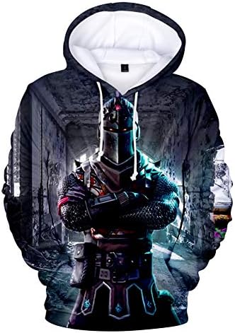 Fabby Unisex 3D Printed Hoodies Sweatshirt with Pockets