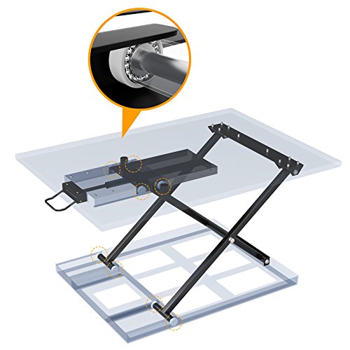 1homefurnit Standing Desk Converter – 32x22 inch Extra Large Height Adjustable Sit Stand up Desk Ergonomic Converter Instantly Convert Any Desk into Standing up Workstation