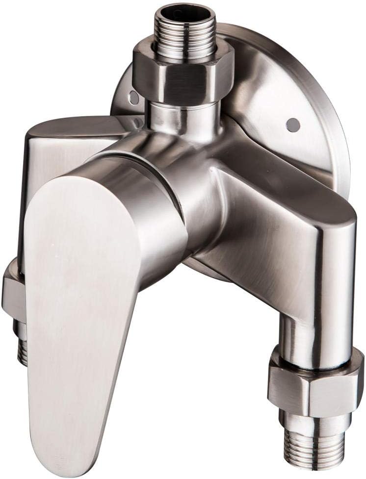 GSYCL 304 Stainless Steel Surface Mounted Triangle Shower Brushed Water