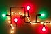 GoodBulb Christmas Light Bulbs - 60 Watt A19 Shape - Red and Green Light Color - Dimmable - E26 Base (Pack of 2 Bulbs)