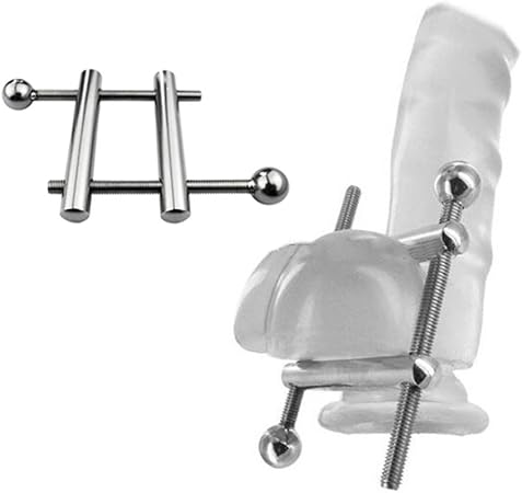 Amazon Co Jp ステンレススチールmale Chastity Deviceボールストレッチャークランプscrotumロック ドラッグストア