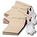 HULLR Disposable Filter Tea Bags Infusers - Large Unbleached 100 Count