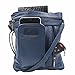 Krediz Leather Crossbody Bags for Women Trendy - Multi Pockets Side Bags for Women - Super Soft Shoulder Bag for Women Crossbody (Regular, Navy)