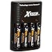 Xtech 4 AA High Capacity 2950mah Rechargeable Batteries with Travel Quick Charger for Neewer TT520, TT560, TT660, VK750 & VK750 II Speedlight Camera Flashes