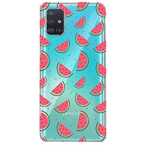 Cokitec Transparent Case for Samsung Galaxy S20 Watermelon Design
