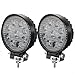 Liteway Pair 4Inch 27W CREE LED Light Bar Spot Beam Off Road Driving Work Lights Led Fog Lights Jeep Lighting Waterproof LED Pods Light for Camper SUV ATV, 2 Years Warranty
