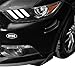 V8 GOD Front Chin Spoiler Winglets in Matte Black for 2015 2016 2017 Ford Mustang
