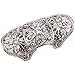 YACQ Women's Double Full Finger Armor Knuckle Long Ring Adjustable Halloween Party Costume Jewelry Accessories Gifts