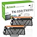 Aztech Compatible Toner Cartridge Replacement for Brother TN850 (Black, 2-Packs)