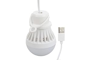 USB Powered Camping LED Light Bulb, Energy Saving and Portable Design with Hook, for Outdoor Tent Hiking Party