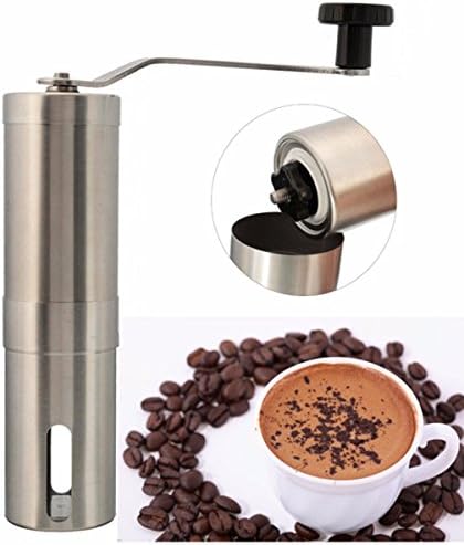 Coffee Grinder - Manual Coffee Grinder - Turkish Coffee Grinder with Ceramic Burr