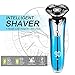 Electric Shaver Razor for Men Wet And Dry 4 In 1 Rotary Razor Cordless USB Rechargeable with Attachments to Clean Face and Adjust Beard Head Hair Nose Hair