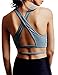 HaoDuoYi Womens Jersey Training Sports Crop Top Backless Tank T Shirt