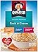 Quaker Instant Oatmeal, Fruit and Cream Variety Pack, Breakfast Cereal, 6 Packets Per Box , 7.4 Oz (Pack of 6 Boxes)