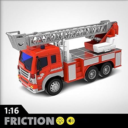 FMT 1:16 Friction Powered Toy Fire 