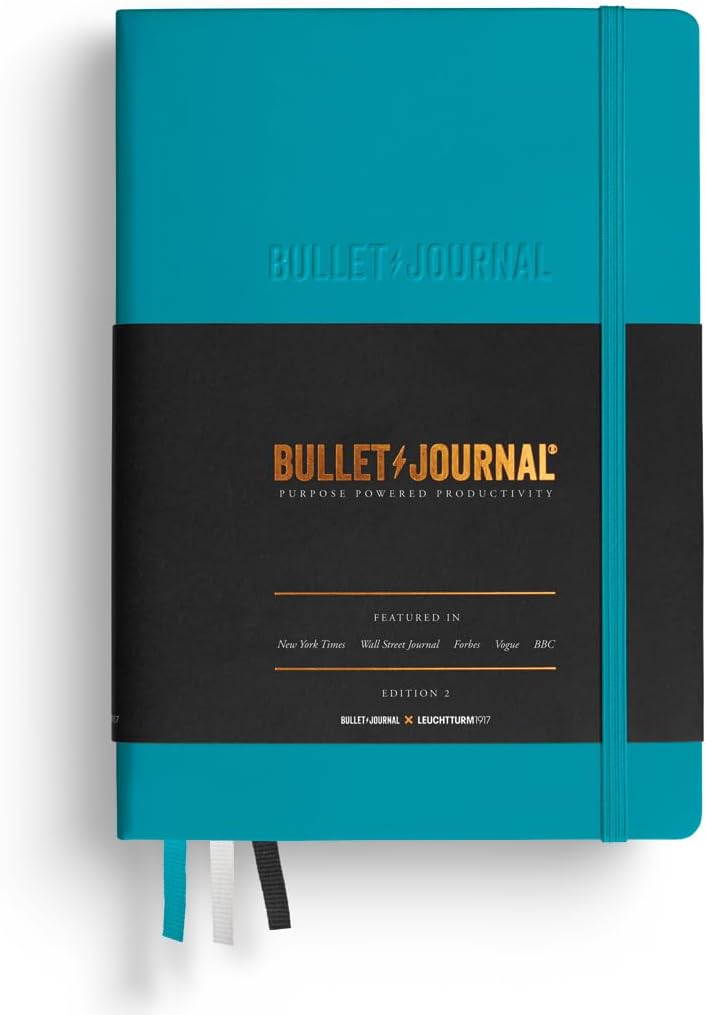 Leuchtturm1917 Bullet Journal Edition 2 Turquoise 206 pages A5