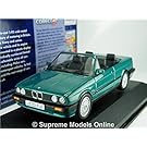 BMW 318I MODEL CAR 3 SERIES 1:43 CORGI VANGUARDS VA13702 GREEN CONVERTIBLE T34Z