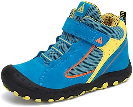 Mishansha ハイカット スニーカー キッズ 防水 男の子 女の子 アウトドア シューズ 通学履き 防滑 子供靴 14 5cm 24 0cm