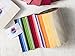 Craftsy Boundless Solids Crayon Box Precut Fabric (6-inch Strips)