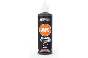 AK AK11242 Black Primer (100ml) 3GEN
