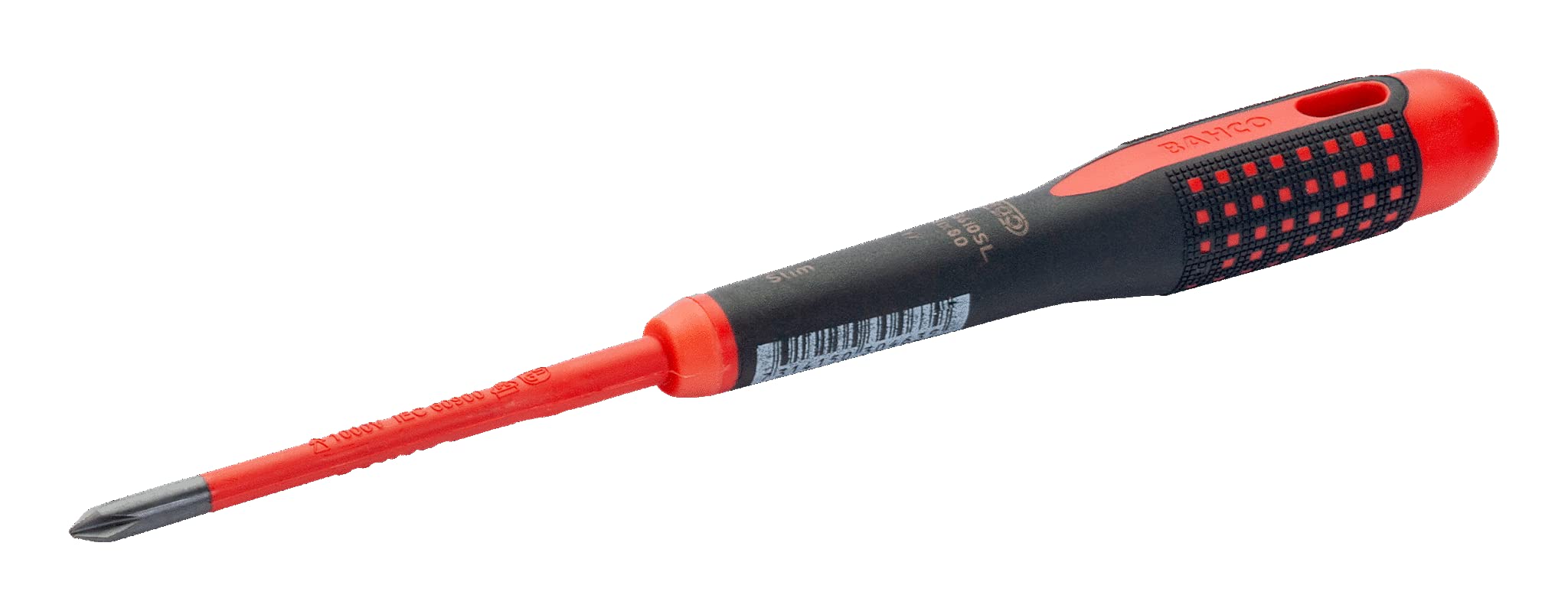 ERGO™ Slim VDE Insulated Phillips Screwdriver PH1 x 80mm
