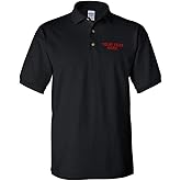 Polo Shirts for Men Custom Personalized Text Cotton Short Sleeves Golf Tees