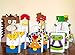 MAOYPANAMERA Toy Inspired Story Birthday Party Supplies Favor Goodie Gift Bags, Including 3 Patterns Double Sided Printed Ideal for Kid Birthday Party Decorations…
