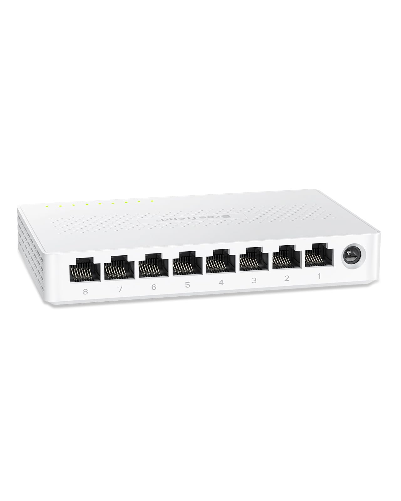 BrosTrend 8X 2.5-Gigabit Ports Ethernet Netzwerk Switch Unmanaged Splitter