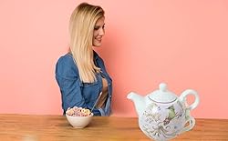 Lightahead Bone China Tea for One Set in Bird