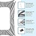 VIODFGESA Baby Hammock for Crib,with Three Layer Breathable Mesh Helping Infant’s Sleep Better,Mimics Womb Bassinet Hammockthumb 3